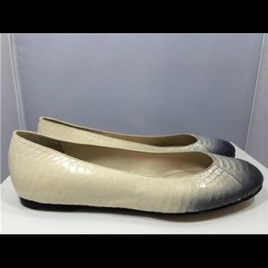 Michael Kors Ombre Snakeskin Ballet Flat